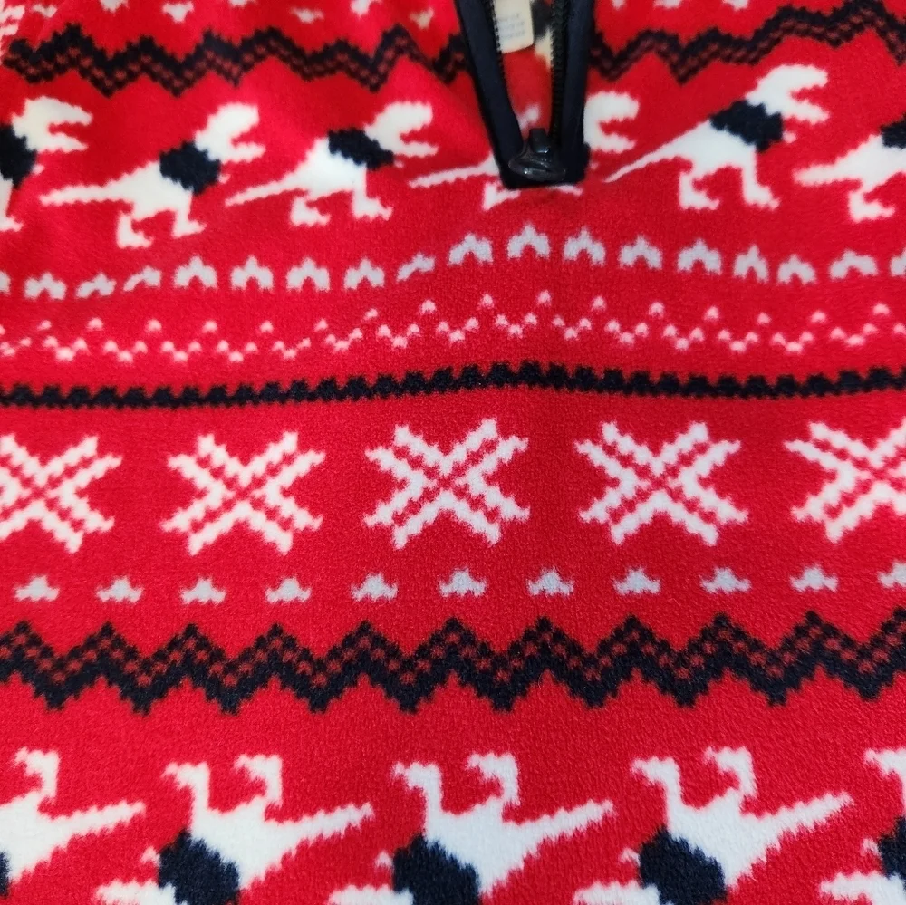 Oshkosh Holiday Dinosaur Christmas Fleece